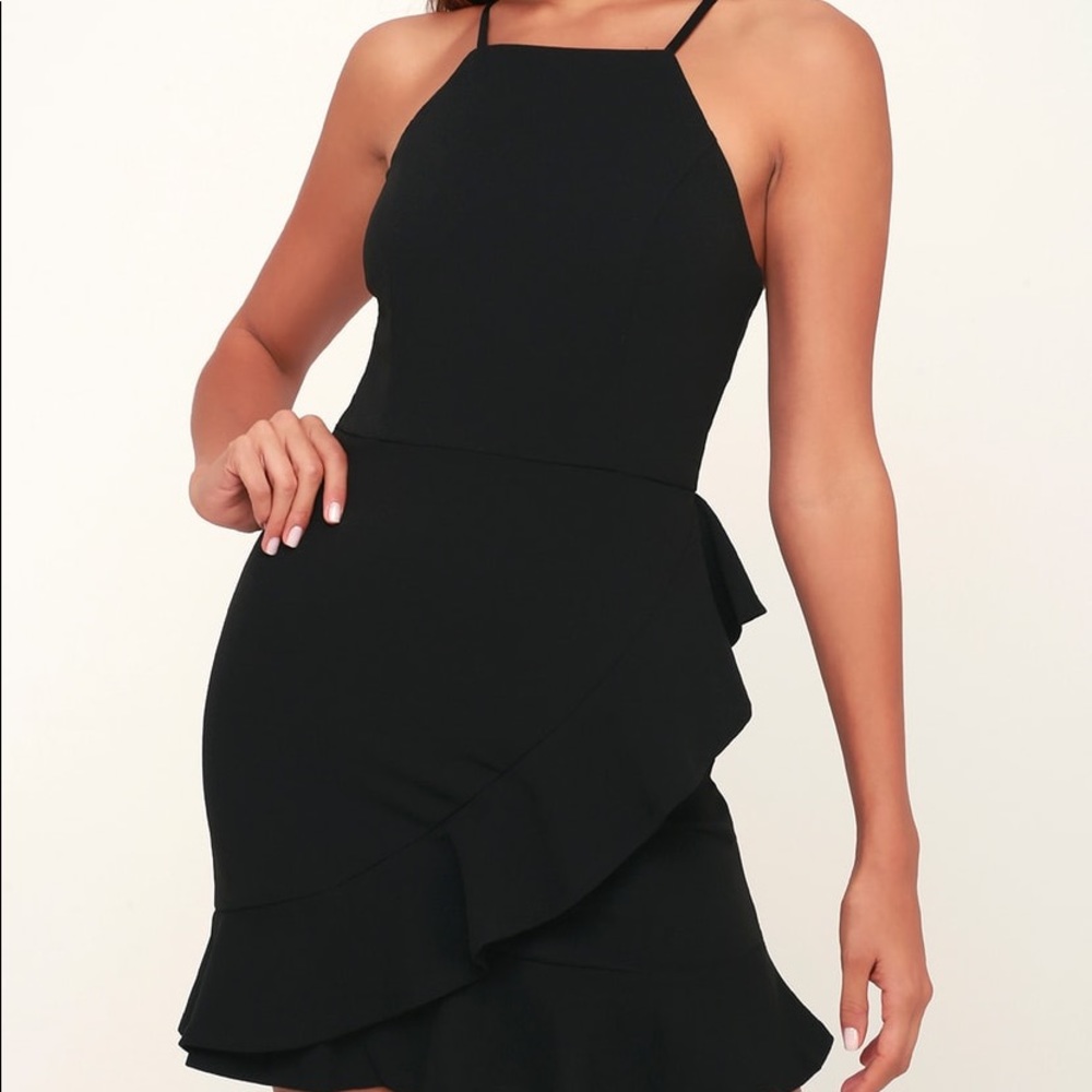 Lulus black simple dress